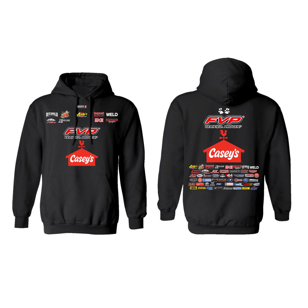 2025 Crew Hoodie Black