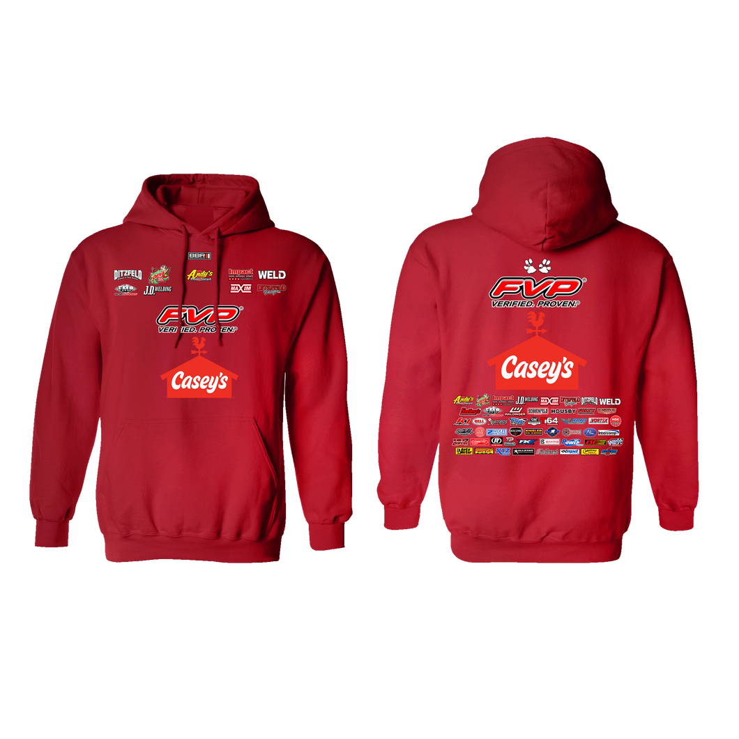 2025 Crew Hoodie Red