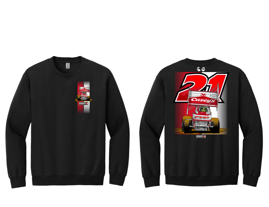 2025 D1 Crew Neck Black.  *Pre Order