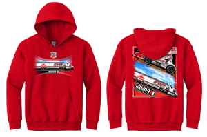 2025 D2 Adult Hoodie Red. *Pre Order