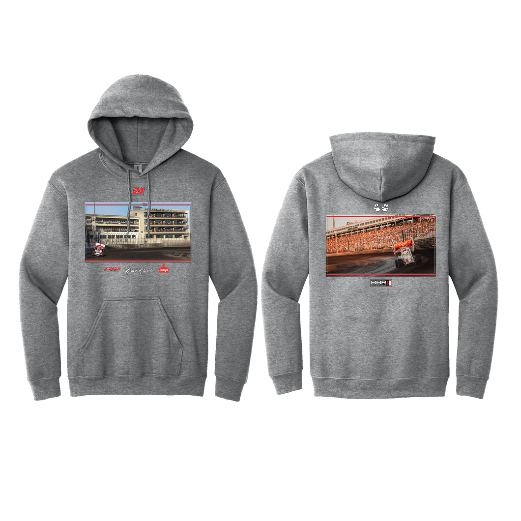 2025 D5 Graphite Heather Hoodie