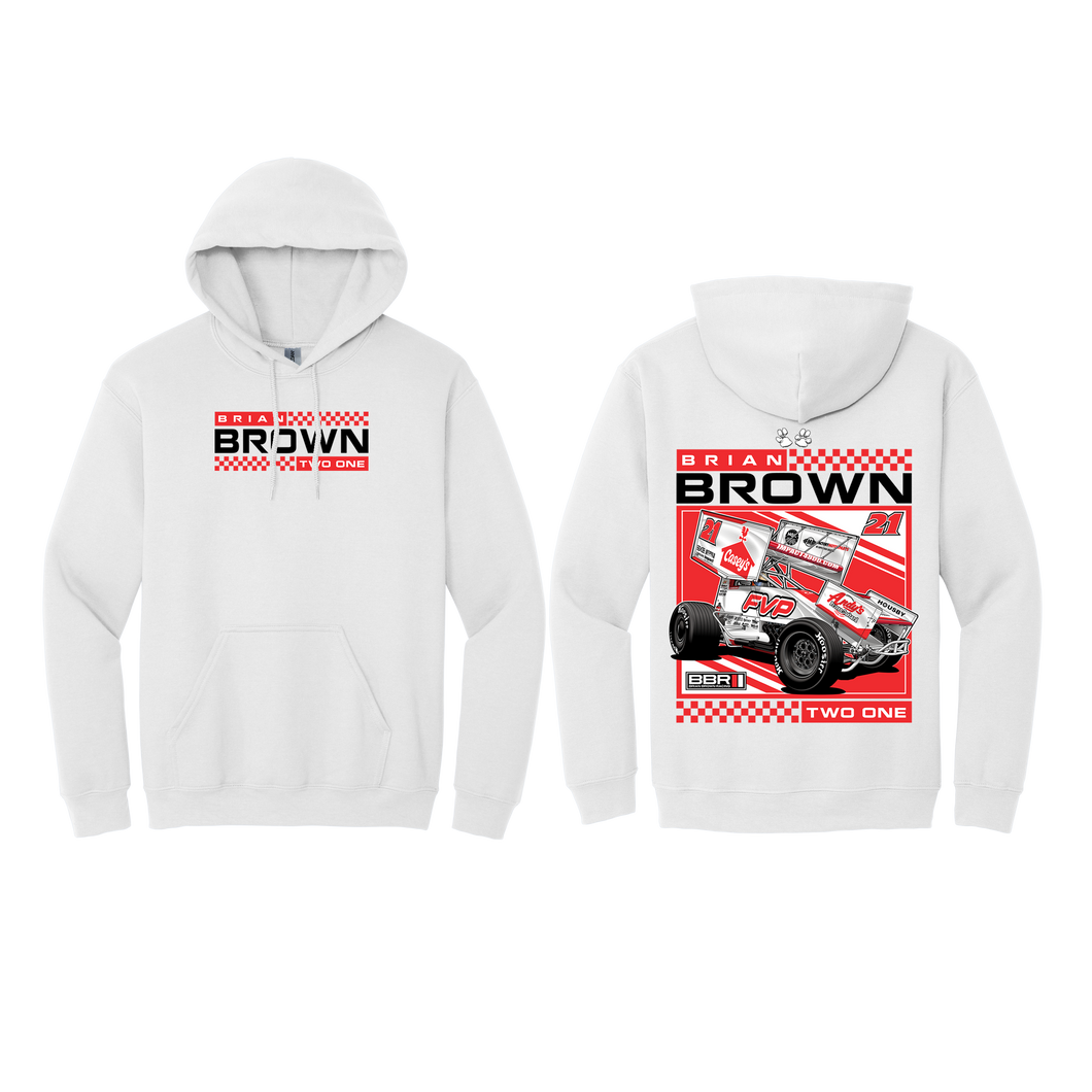 2025 D4 White Hoodies
