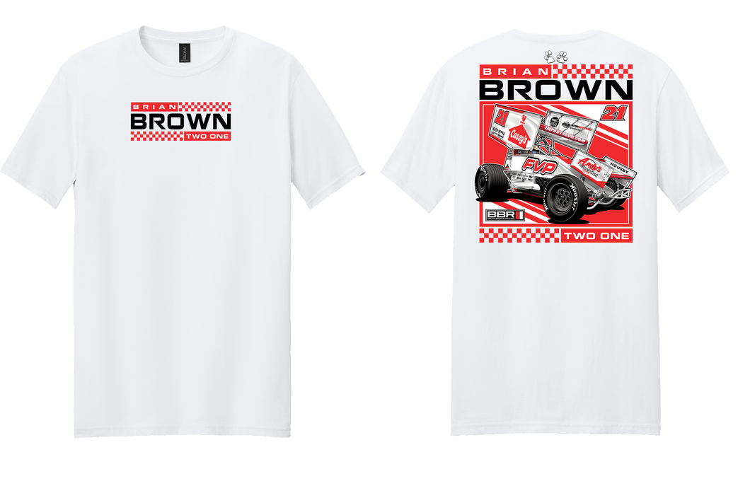 2025 D4 White Adult Tee