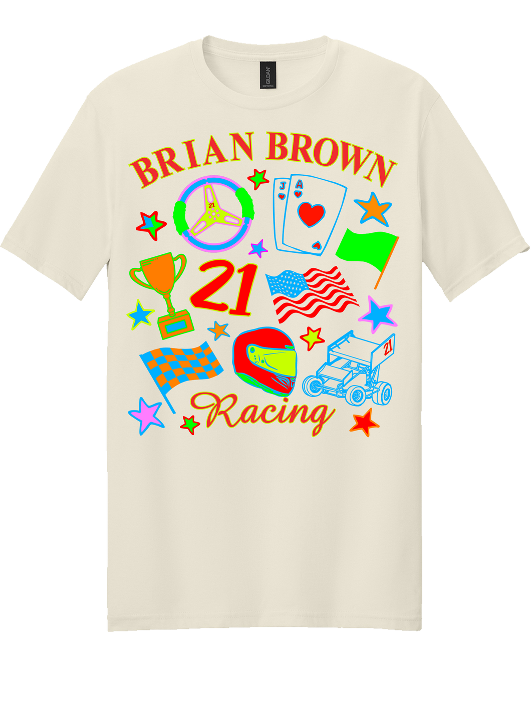 2025 D7 Natural Adult Tee