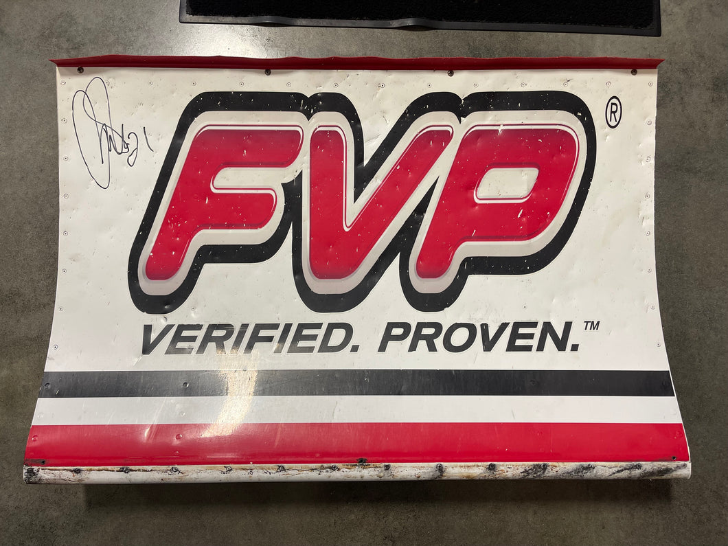 Autographed 2023 FVP nose wing center *Pickup only