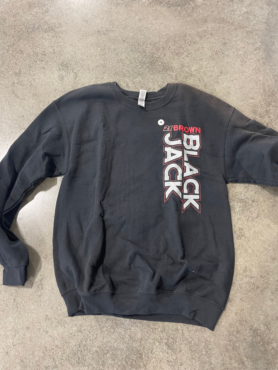 Black Jack Crew Neck* Damaged