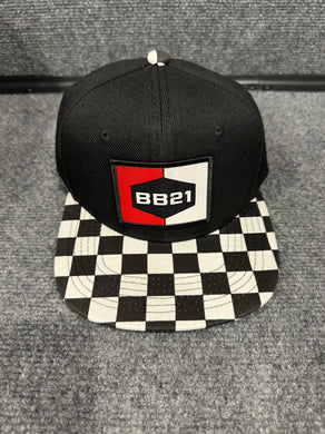 Kids BB21 Checkered bill hat