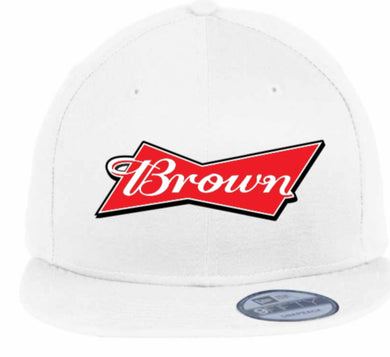 BROWN White 9Fifty Snap Back