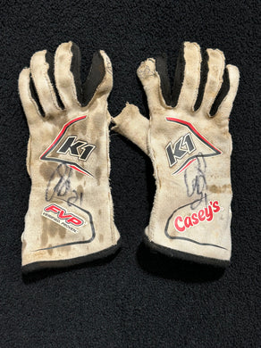 AutoGraphed K1 Race Gloves from 2024 season