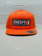 Load image into Gallery viewer, BBR Orange Snap back Hat