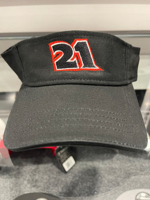 21 Black visor