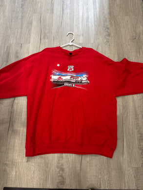 2025 D9 Red Crew neck Sweat Shirt