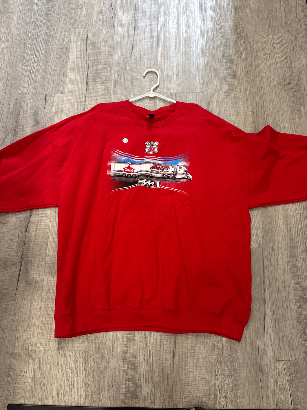 2025 D9 Red Crew neck Sweat Shirt